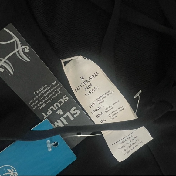 Cupshe Classic Black One-Piece Swimsuit - Picture 3 of 6